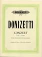 Donizetti: Concerto in D minor for Violin, Cello & Orchestra published by Peters