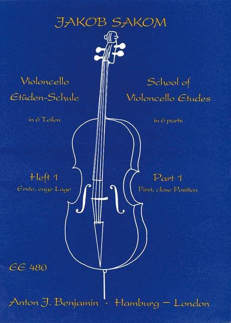 Sakom: School of Cello Studies Bk 1 published by Simrock