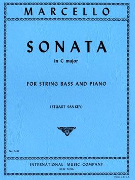 Marcello: Sonata in C for Double Bass published by IMC