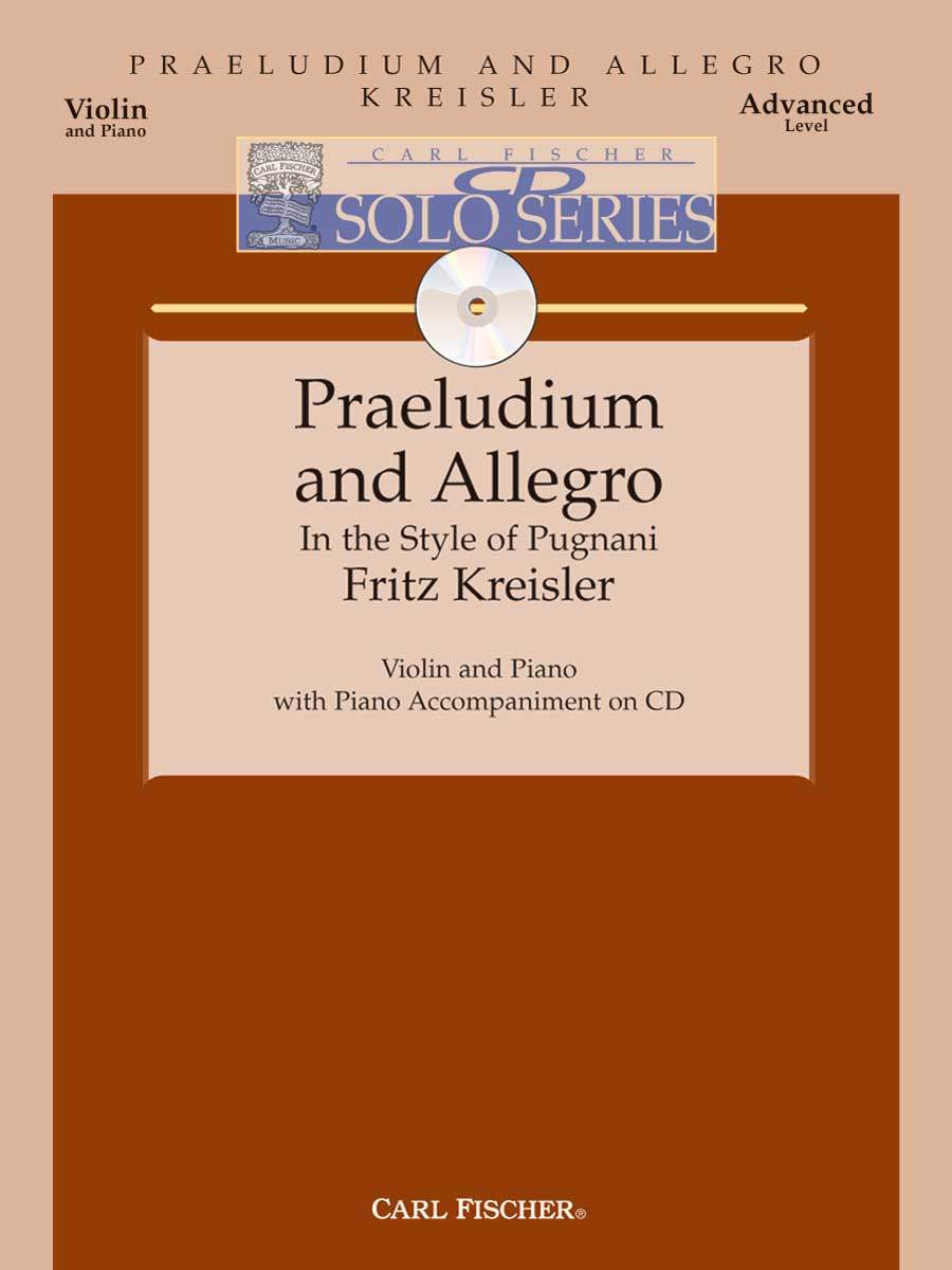 Kreisler: Praeludium & Allegro for Violin & Piano published by Fischer