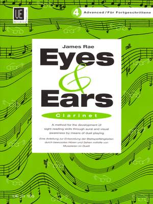 Rae: Eyes and Ears Book 4 for Clarinet Duet published by Universal Edition