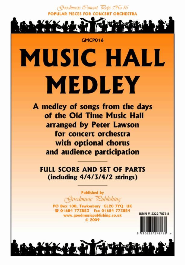 Lawson: Music Hall Medley Orchestral Set published by Goodmusic