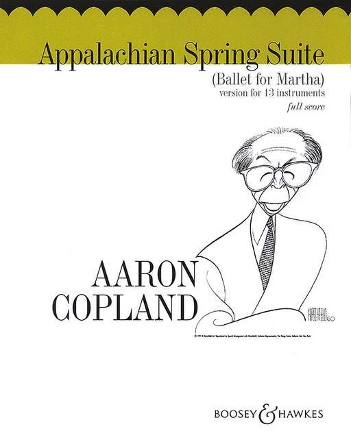 Copland: Appalachian Spring Suite (Full Score) published by Boosey & Hawkes