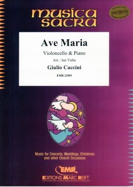 Caccini: Ave Maria for Cello & Piano published by Marc Reift