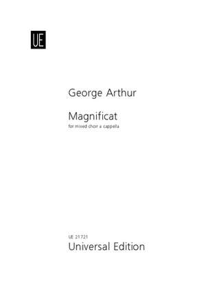 Arthur: Magnificat for SATB published by Universal Edition