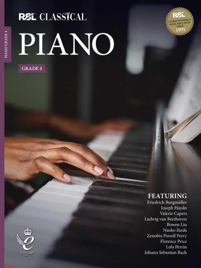 RSL Classical Piano Grade 4 from 2021