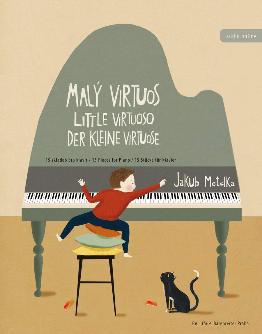 Metelka: Little Virtuoso - 15 Pieces for Piano published by Barenreiter