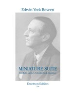 Bowen: Miniature Suite for 5 Wind Instruments published by Emerson