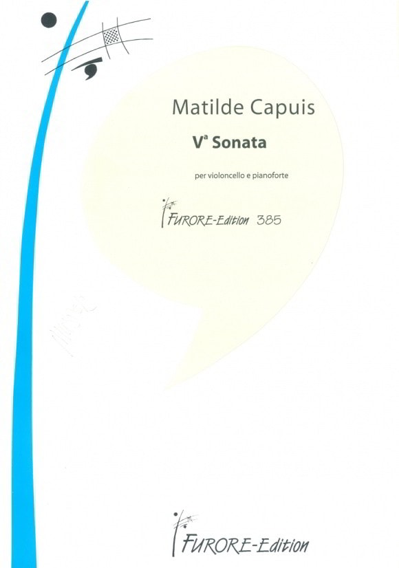 Capuis: Sonata No 5 for Cello published by Furore