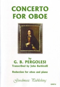 Pergolesi: Concerto for Oboe published by Goodmusic
