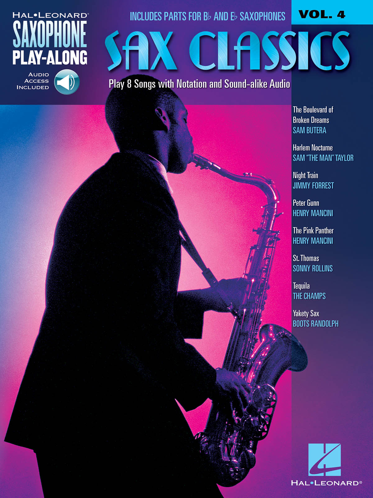Saxophone  Play-Along: Sax Classics published by Hal Leonard (Book/Online Audio)