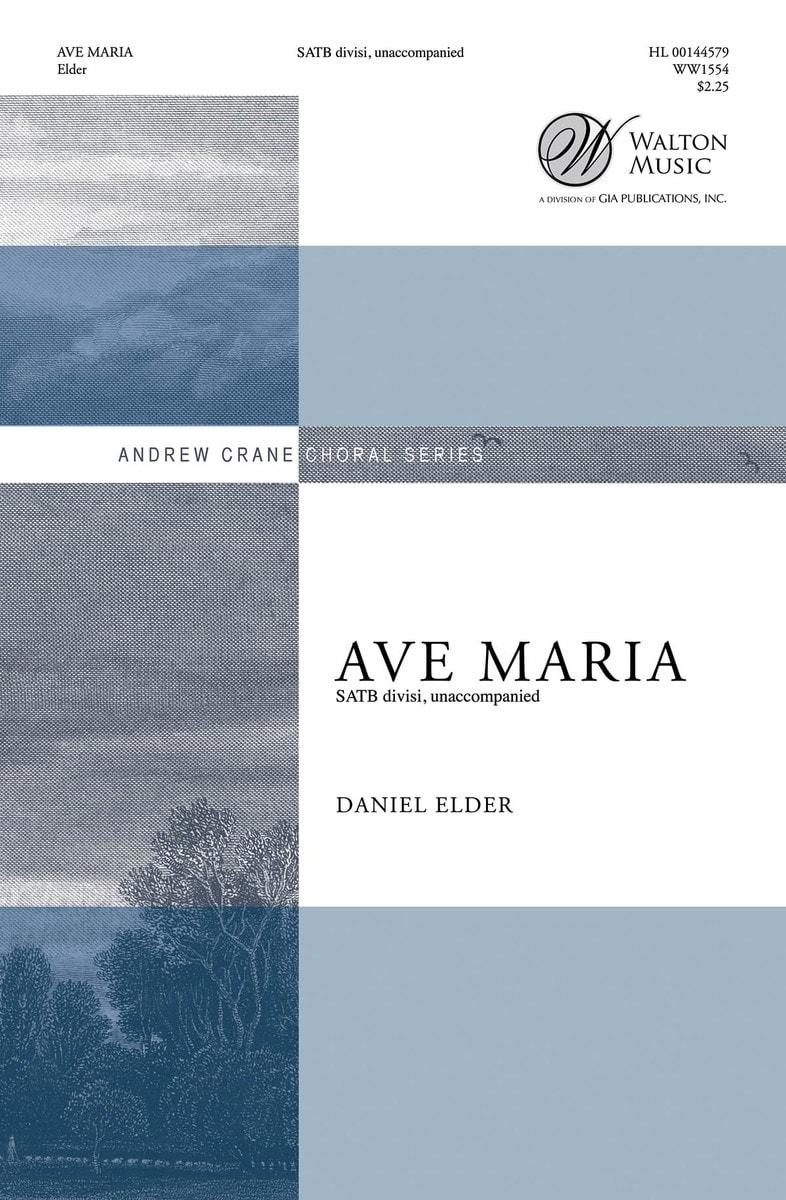 Elder: Ave Maria SATB published by Walton
