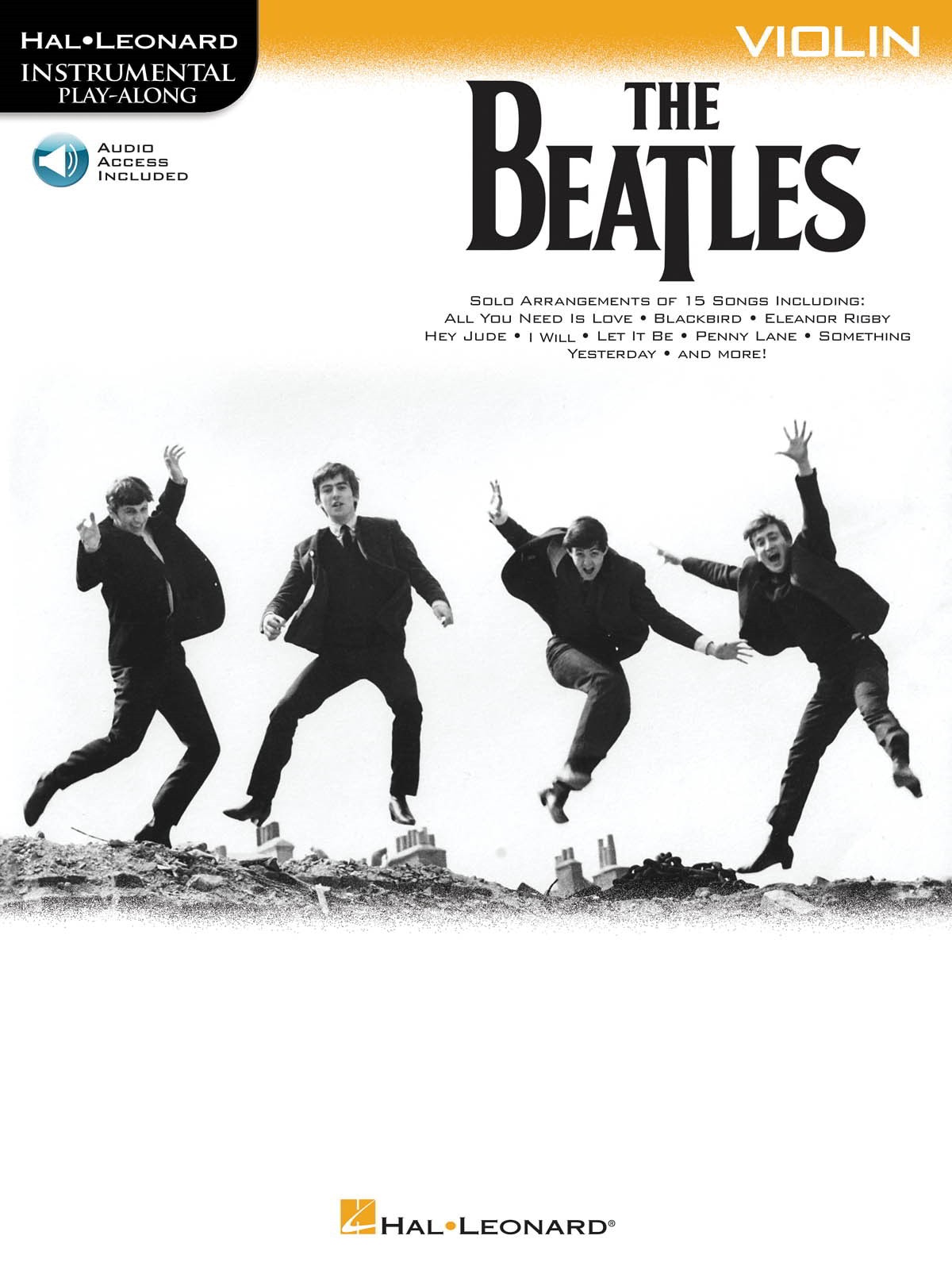 The Beatles - Violin published by Hal Leonard (Book/Online Audio)