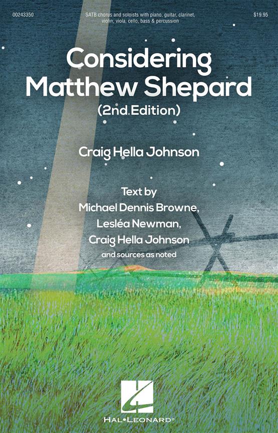 Johnson: Considering Matthew Shepard published by Hal Leonard - Vocal Score