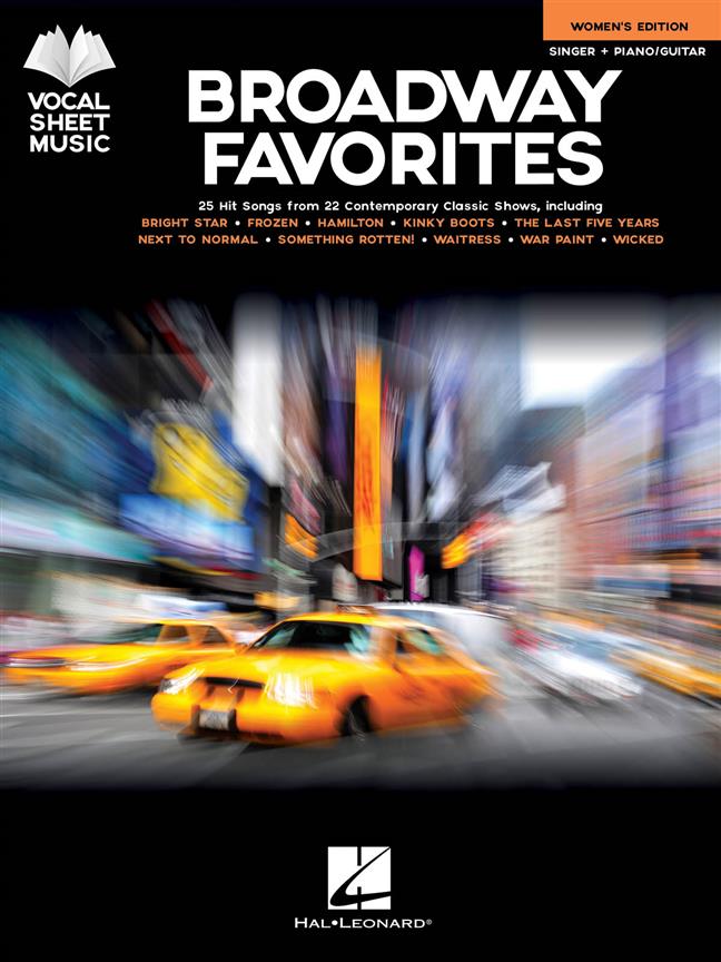Broadway Favorites - Women's Edition published by Hal Leonard