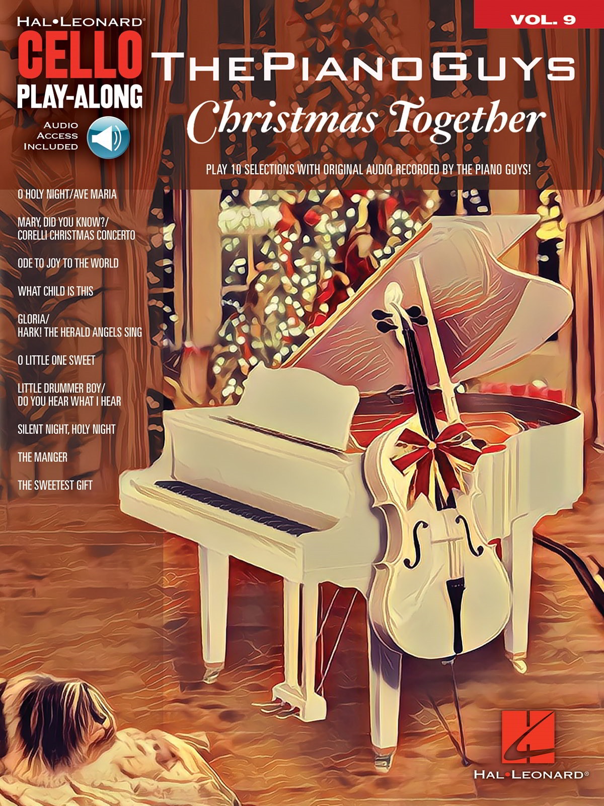 Cello Play-Along: The Piano Guys - Christmas Together published by Hal Leonard (Book/Online Audio)
