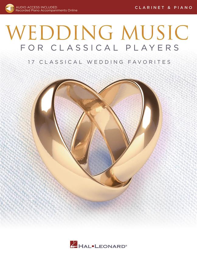 Wedding Music for Classical Players - Clarinet published by Hal Leonard (Book/Online Audio)