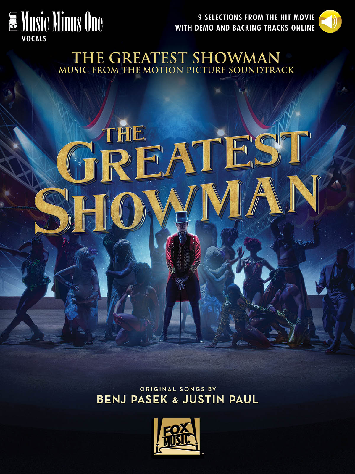 The Greatest Showman published by Hal Leonard (Book/Online Audio)