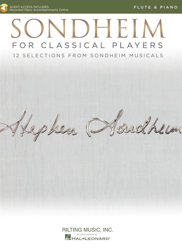 Sondheim for Classical Players - Flute published by Hal Leonard (Book/Online Audio)