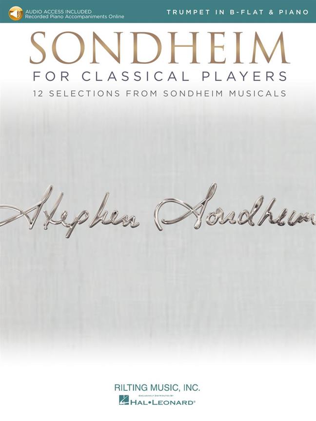 Sondheim for Classical Players - Trumpet published by Hal Leonard (Book/Online Audio)