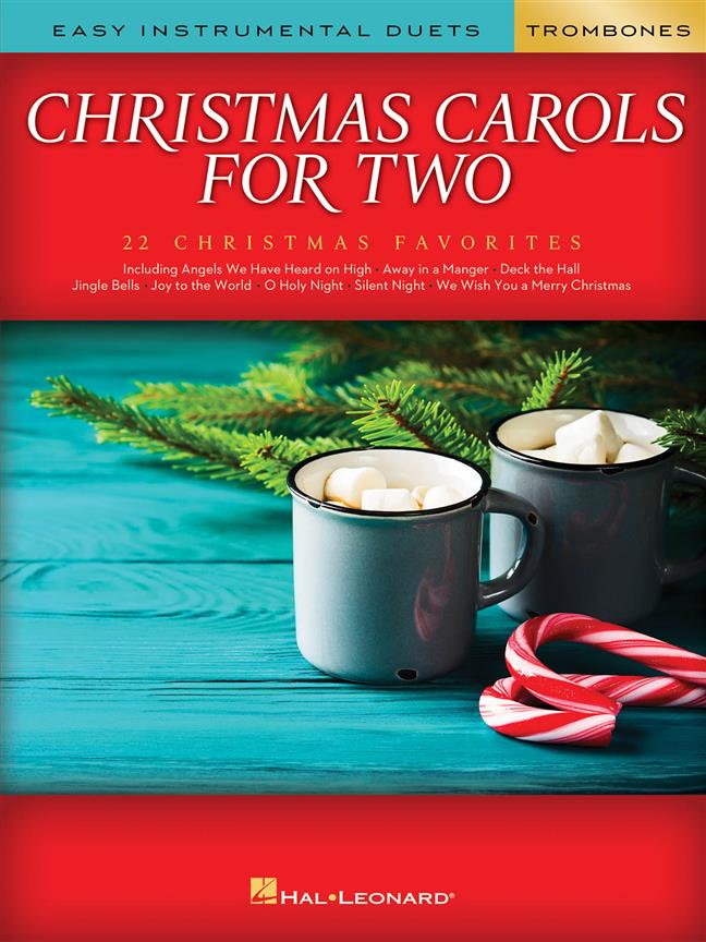 Christmas Carols for Two Trombones published by Hal Leonard