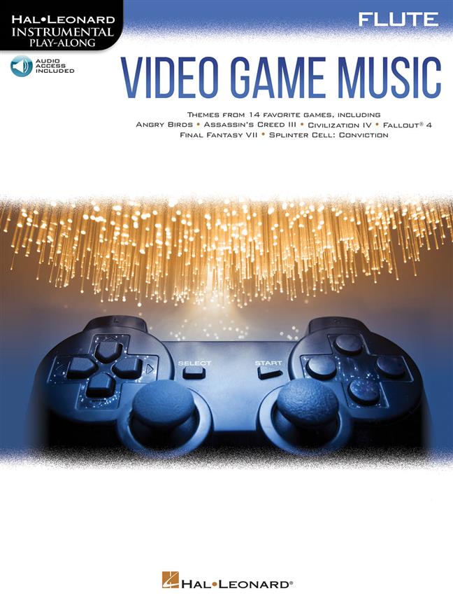 Video Game Music - Flute published by Hal Leonard (Book/Online Audio)