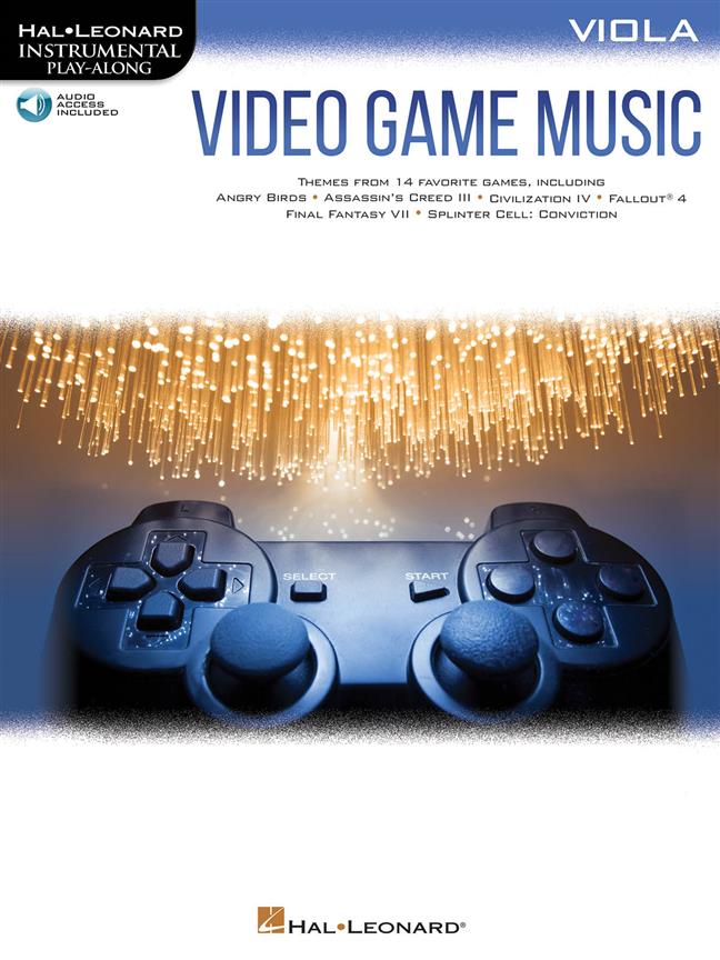 Video Game Music - Viola published by Hal Leonard (Book/Online Audio)