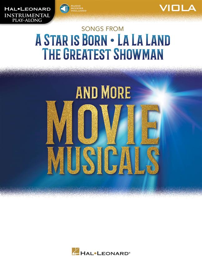 Songs from A Star Is Born and More Movie Musicals - Viola published by Hal Leonard (Book/Online Audio)