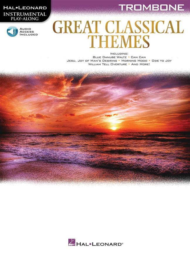 Great Classical Themes - Trombone published by Hal Leonard (Book/Online Audio)