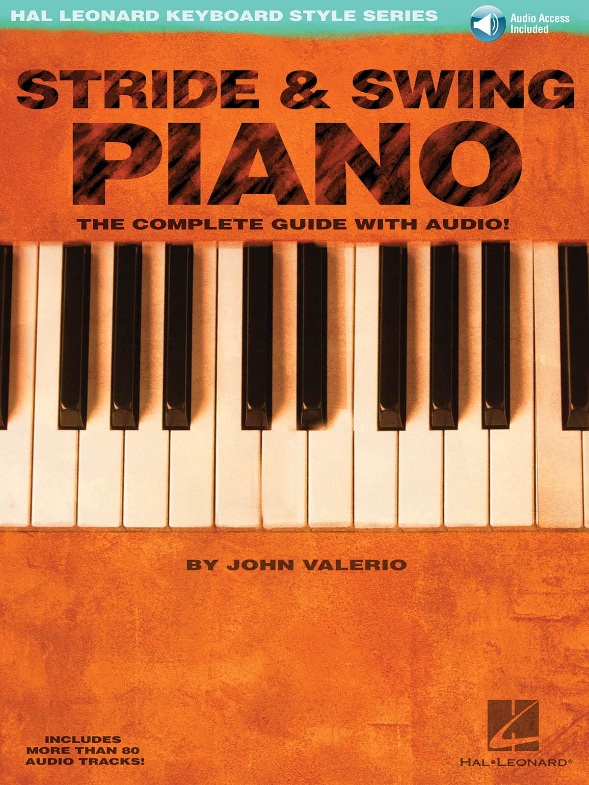 Stride And Swing Piano published by Hal Leonard (Book/Online Audio)