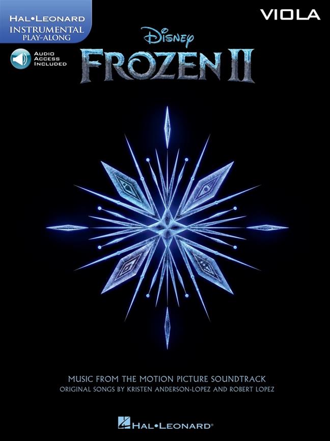 Frozen II - Viola published by Hal Leonard (Book/Online Audio)