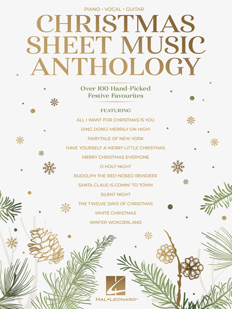 Christmas Sheet Music Anthology published by Hal Leonard