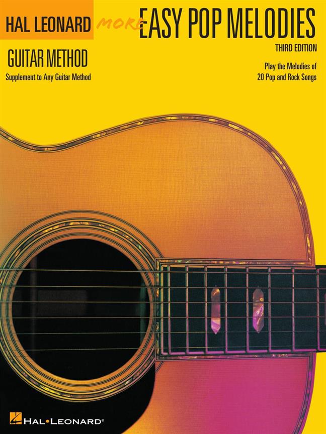 Hal Leonard Guitar Method: More Easy Pop Melodies