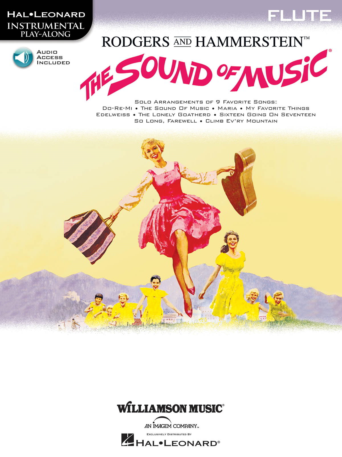 The Sound of Music - Flute published by Hal Leonard (Book/Online Audio)