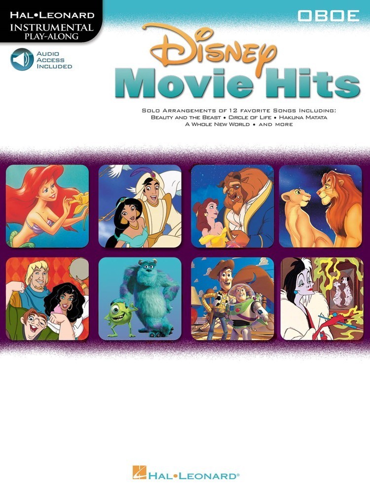 Forwoods ScoreStore Disney Movie Hits Oboe published by Hal Leonard