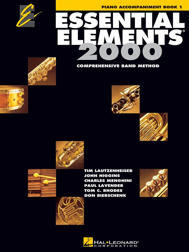 Essential Elements 2000 Book 1 -  published by Hal Leonard (Piano Accompaniment)