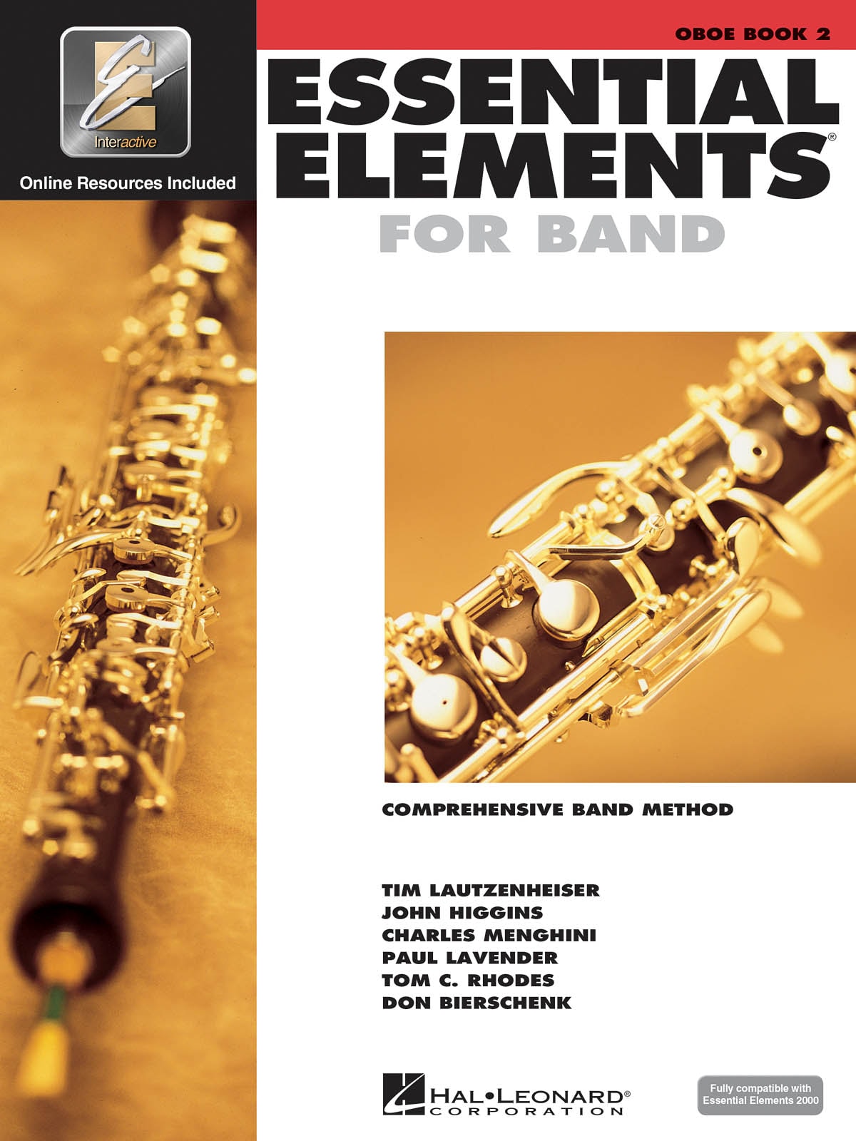 Essential Elements for Band - Book 2 with EEi for Oboe published by Hal Leonard