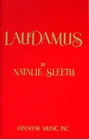 Sleeth: Laudamus published by Hinshaw - Vocal Score