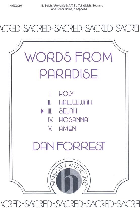 Forrest: Selah SATB published by Hinshaw