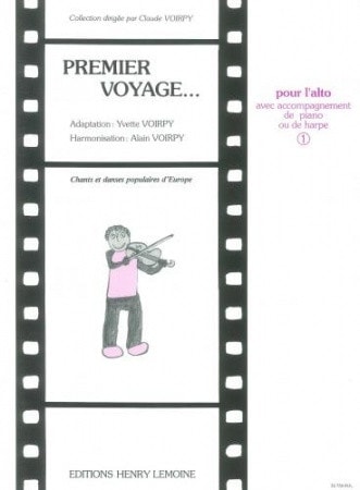 Premier Voyage Volume 1 for Viola published by Lemoine