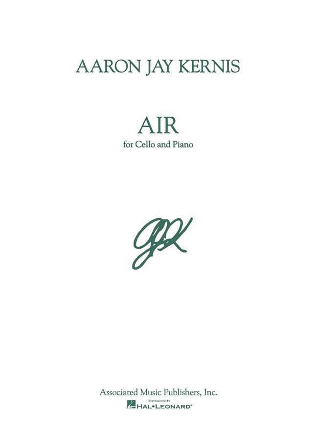 Kernis: Air for Cello & Piano published by Hal Leonard