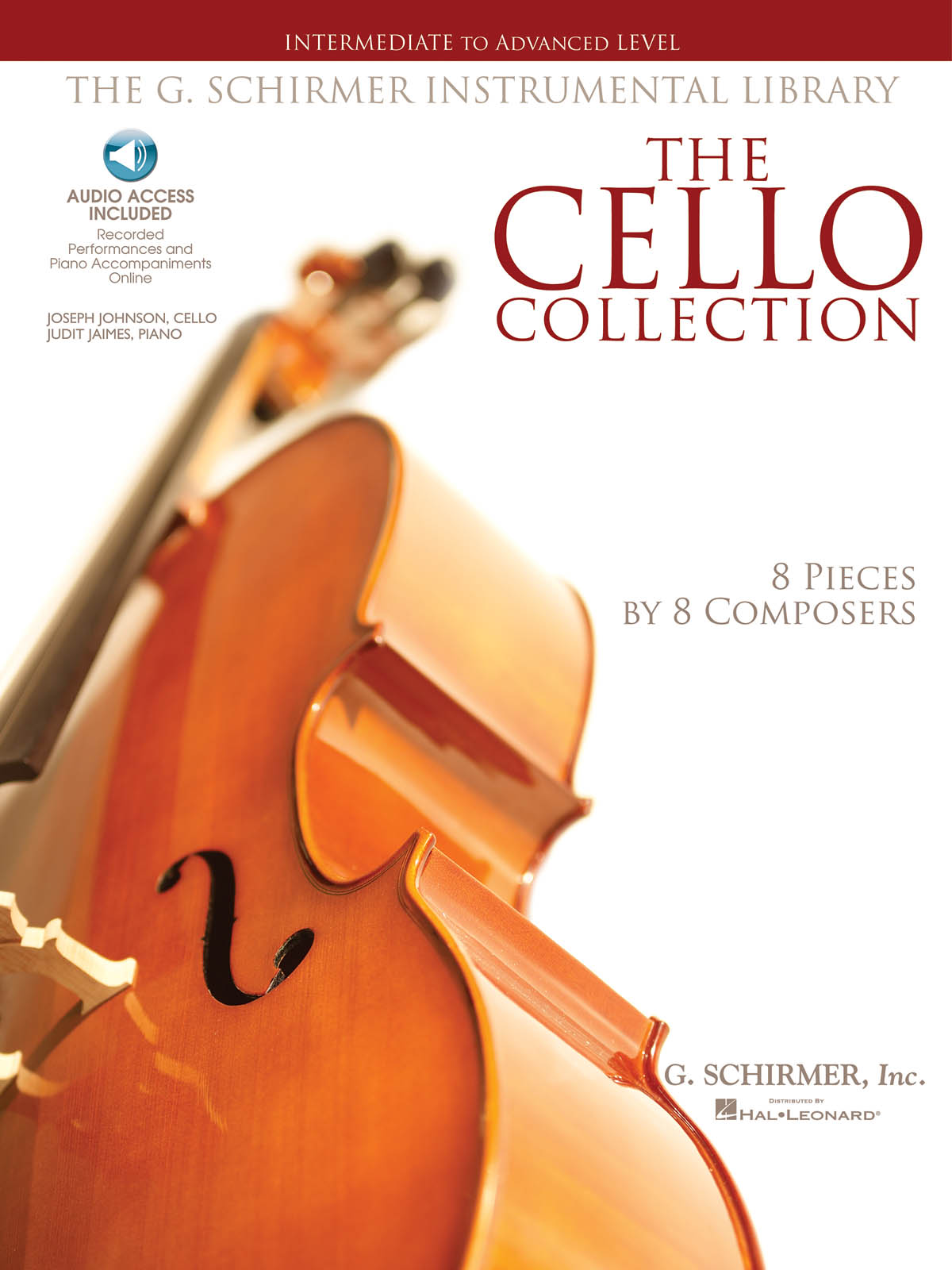 The Cello Collection - Intermediate/Advanced published by Schirmer (Book/Online Audio)