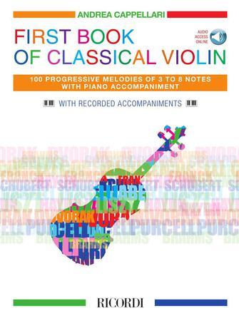 First Book of Classical Violin published by Ricordi (Book/Online Audio)