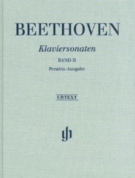 Beethoven: Piano Sonatas Volume 2 published by Henle (Perahia Cloth Bound Edition)