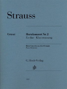 Strauss: Concerto No.2 in Eb for Horn published by Henle