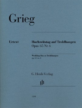 Grieg: Wedding Day at Troldhaugen for Piano published by Henle