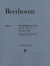Beethoven: Piano Concerto No.5 in Eb EMPEROR published by Henle