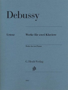 Debussy: Works for two Pianos published by Henle