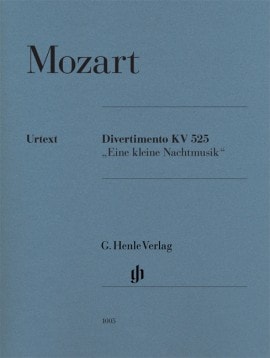 Mozart: Divertimento 'Eine Kleine Nachtmusik' K525  for String Quartets published by Henle