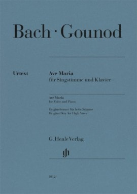Gounod: Ave Maria In G for High Voice published by Henle